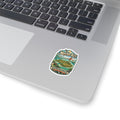 Mound Key Archaeological State Park Sticker — Vintage Map Kiss-Cut Sticker