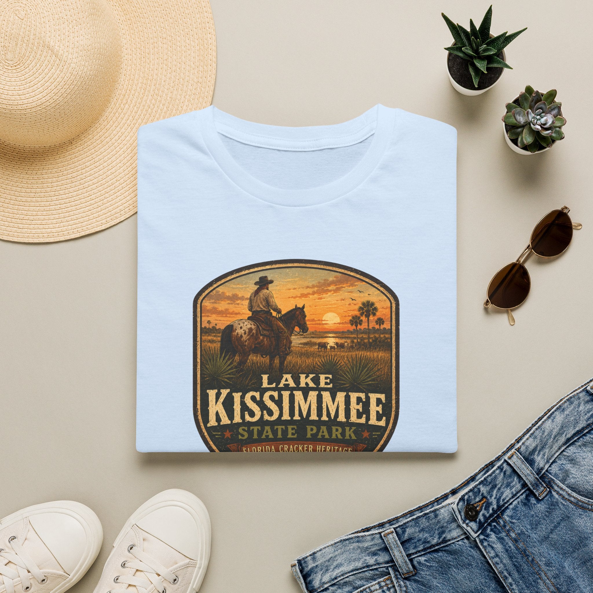 Lake Kissimmee — Retro Tee