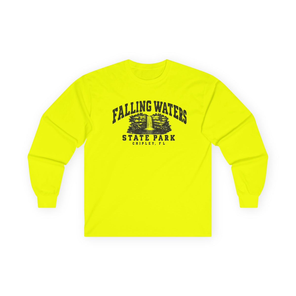Falling Waters State Park Vintage Emblem- Long Sleeve Tee