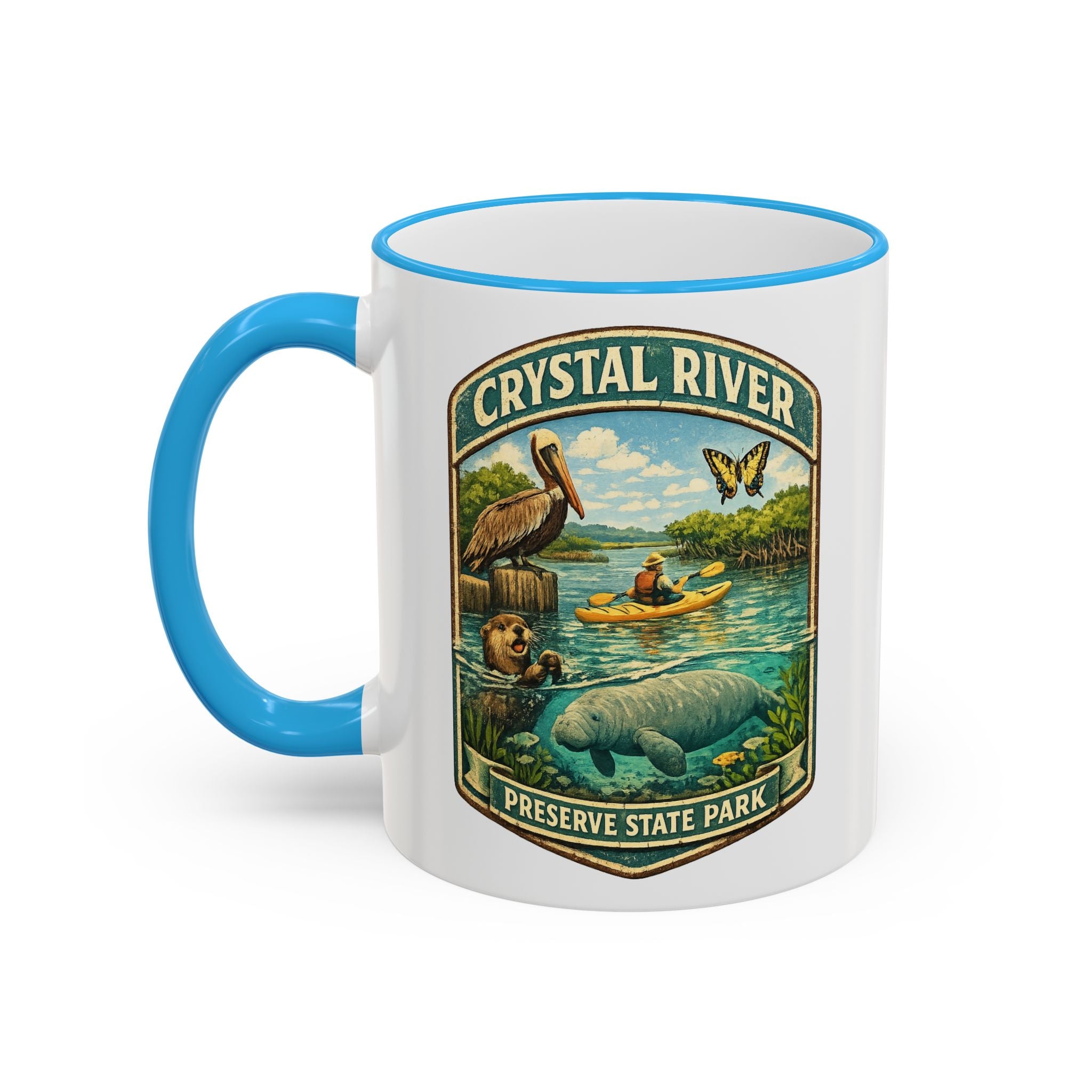 Crystal River Preserve Accent Rim & Handle 11oz/15oz