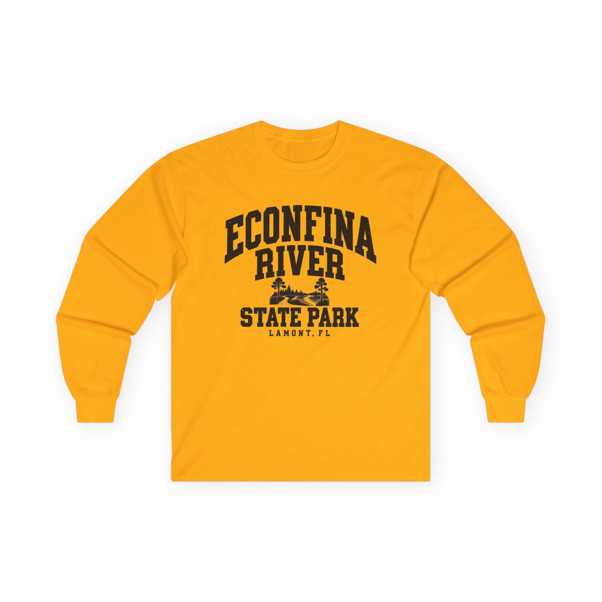 Econfina River State Park Vintage Logo- Long Sleeve Tee