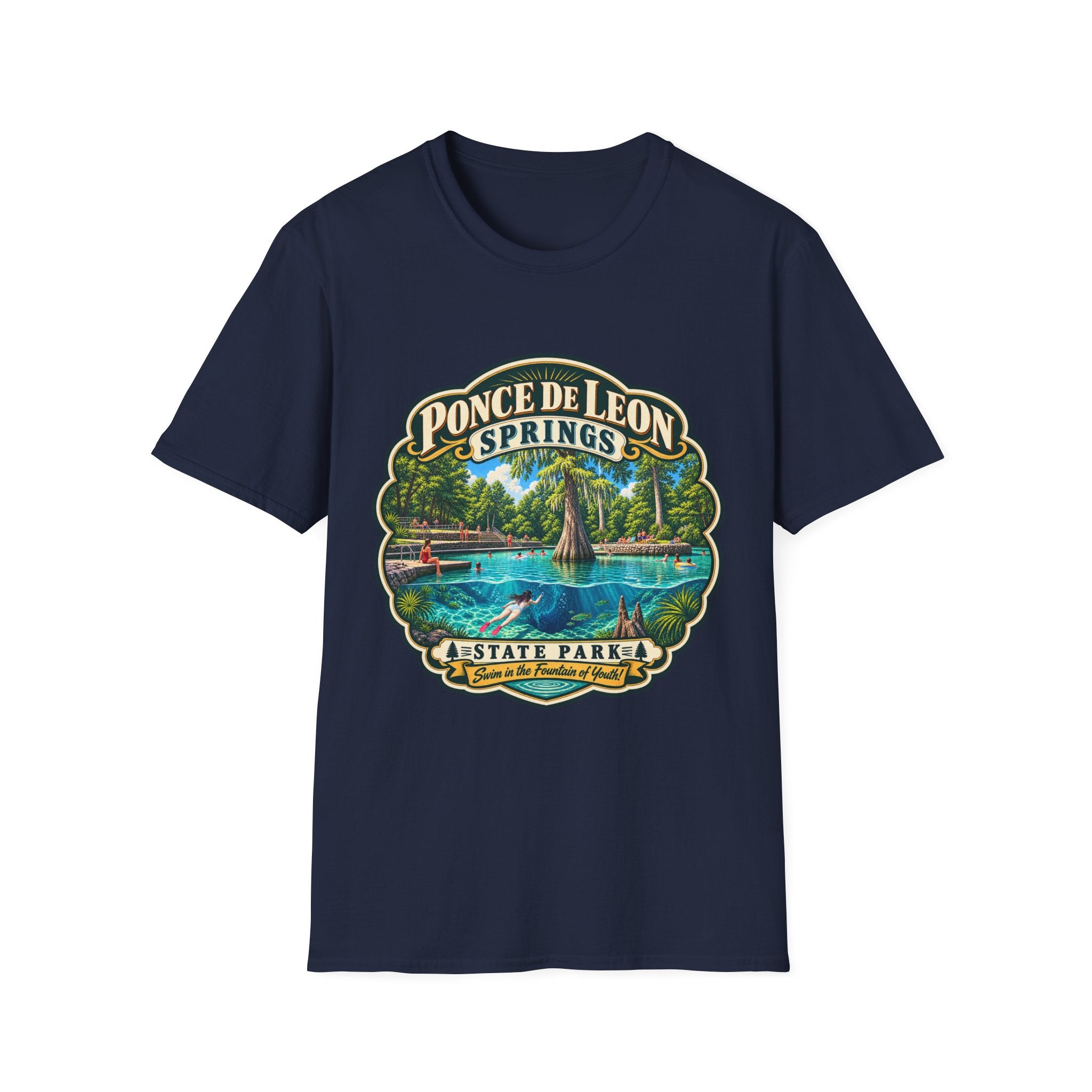 Ponce De Leon- Retro Tee