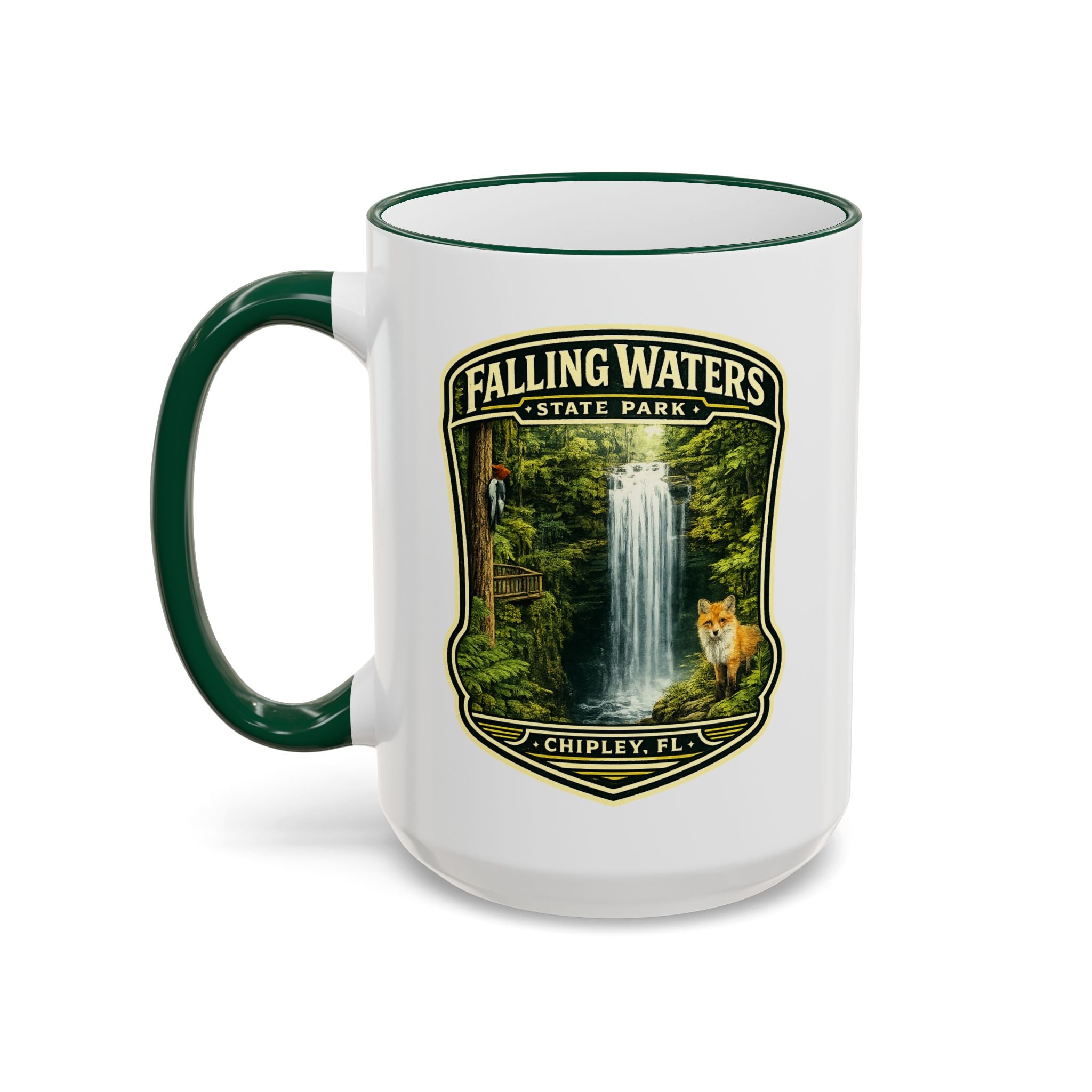 Falling Waters Accent Rim & Handle 11oz/15oz