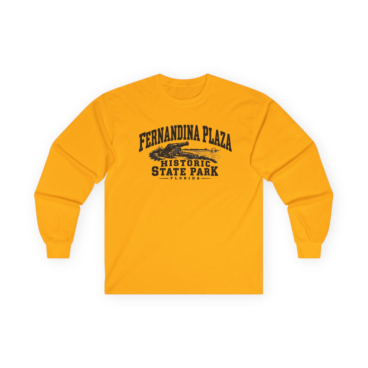 Fernandina Plaza Historic State Park Logo- Long Sleeve Tee