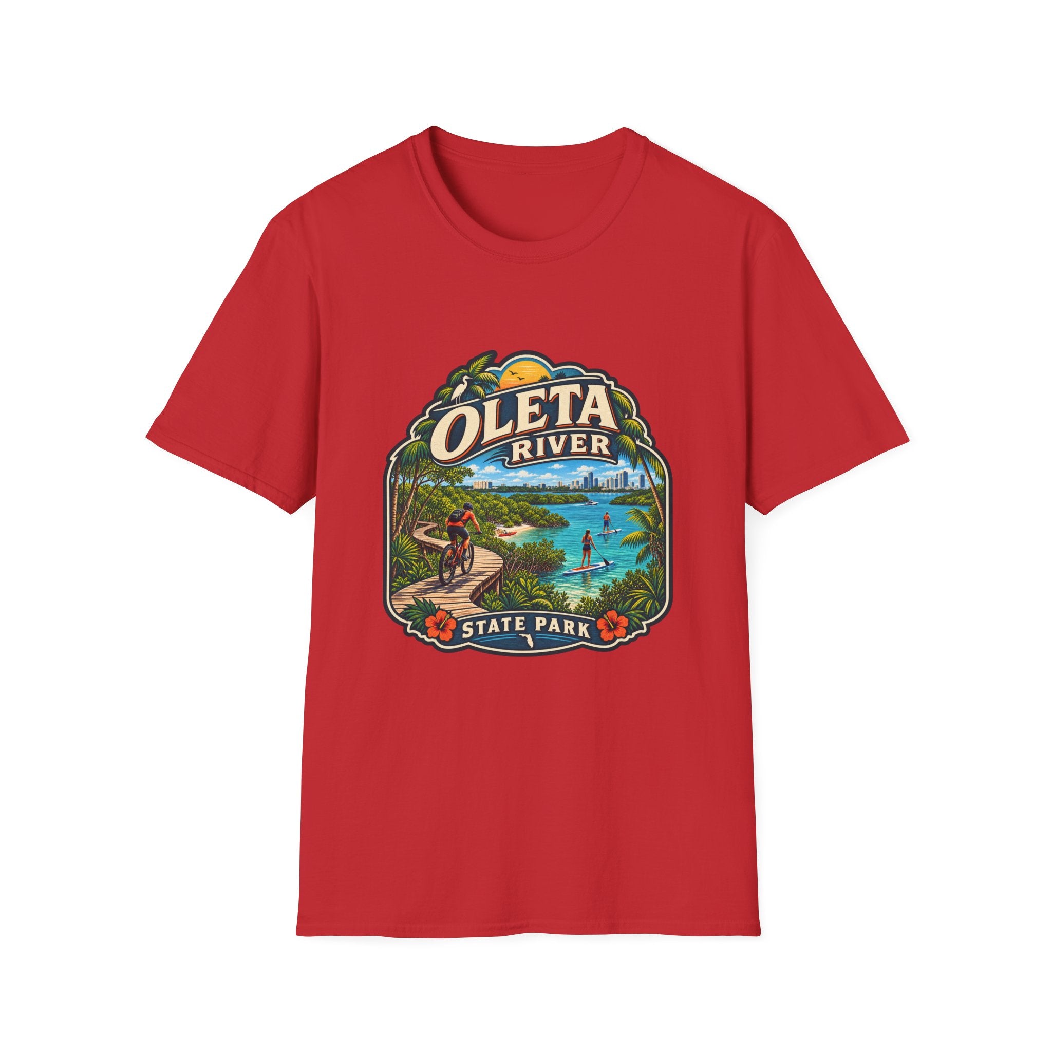 Oleta River- Retro Tee