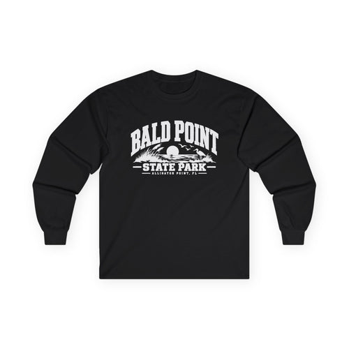Bald Point Florida Wetland Emblem- Long Sleeve Tee