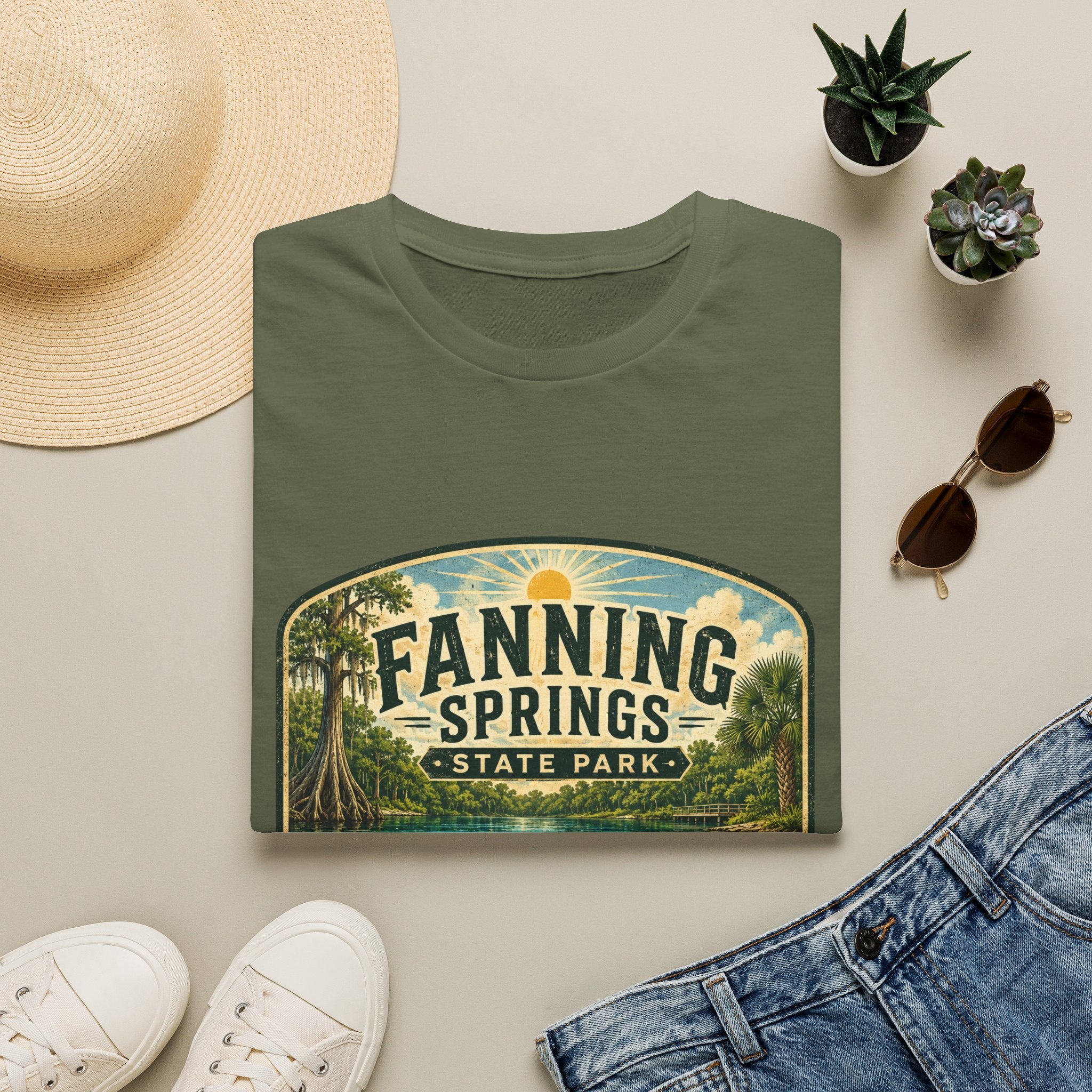 Fanning Springs — Retro Tee