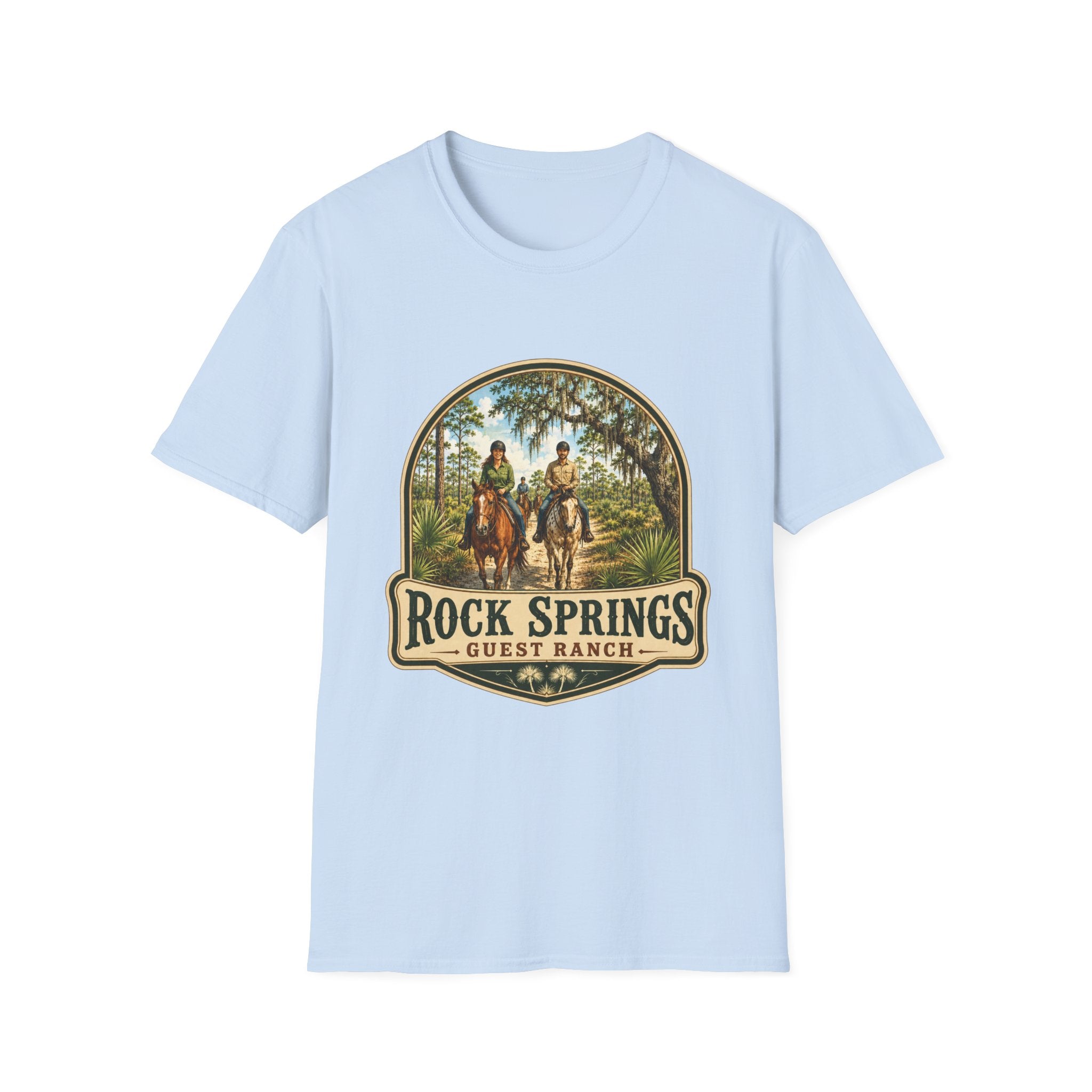 Rock Springs Guest Ranch — Retro Tee