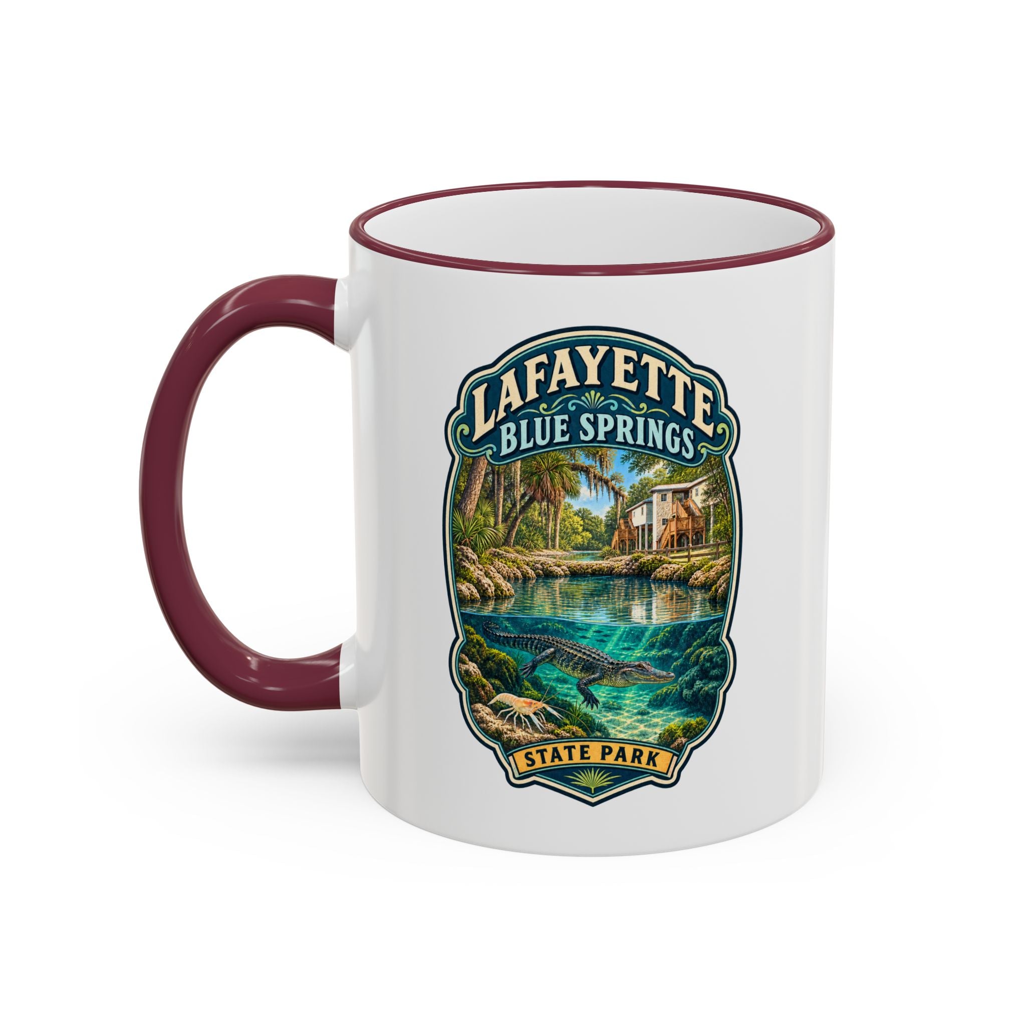 Lafayette Blue Springs Accent Rim & Handle 11oz/15oz