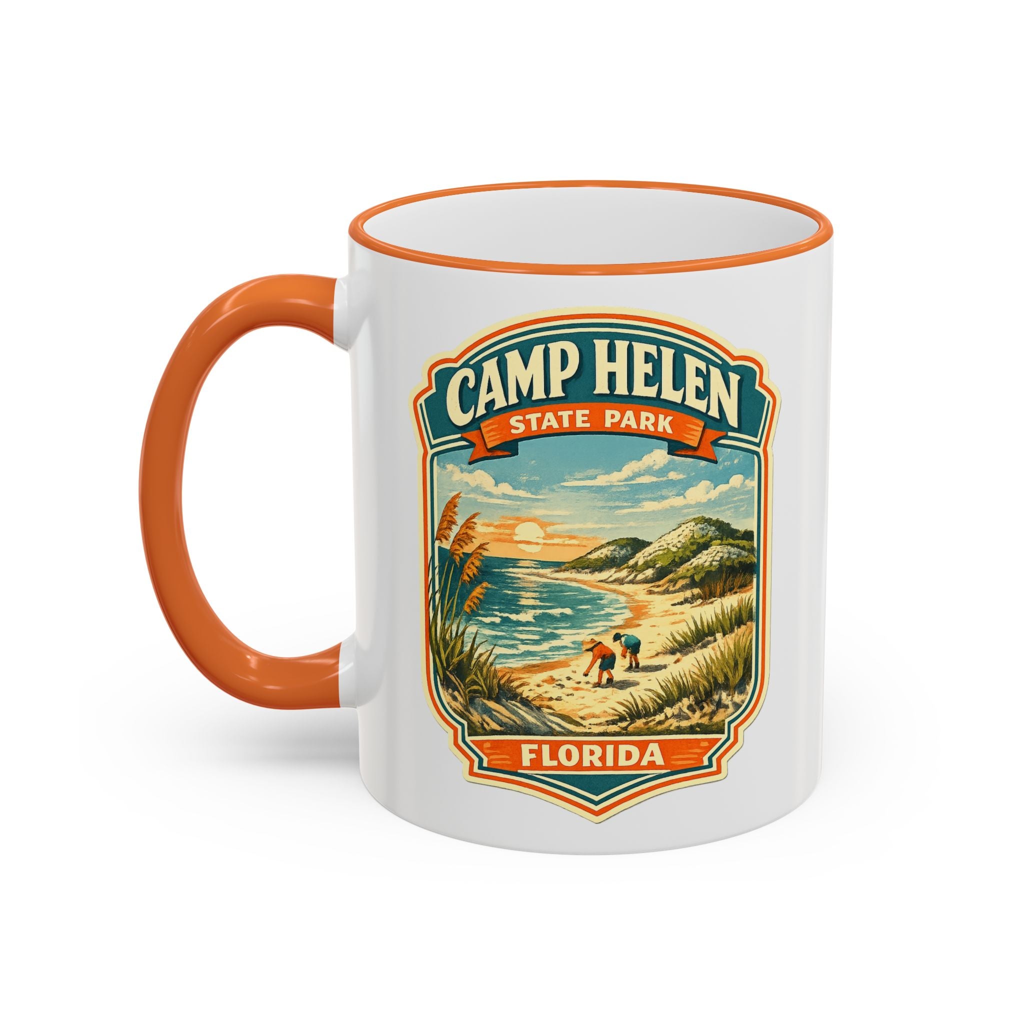 Camp Helen Accent Rim & Handle 11oz/15oz