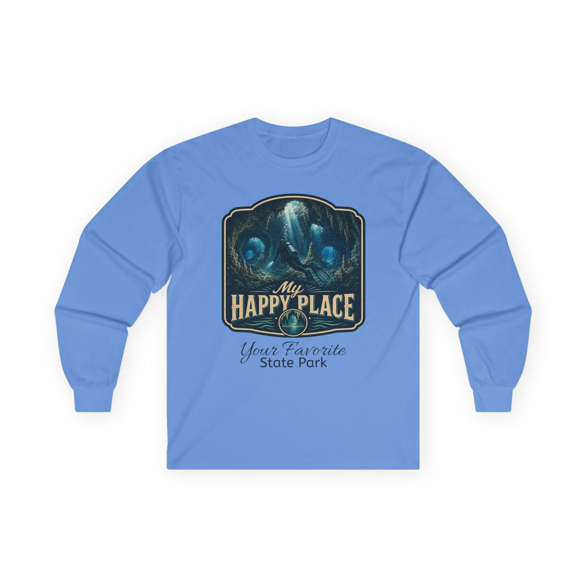 CUSTOMIZABLE Cave — Vintage SCUBA Shirt