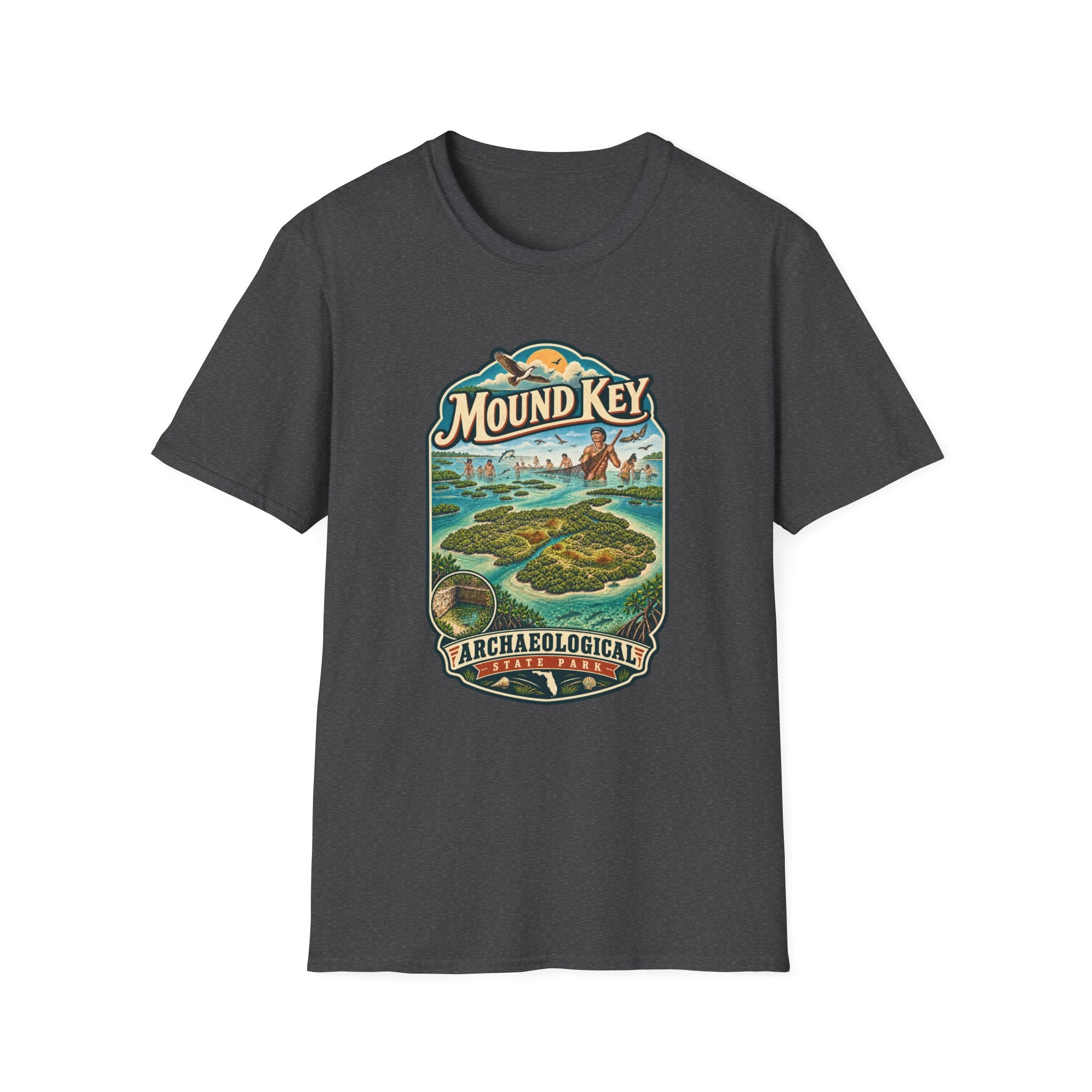 Mound Key- Retro Tee