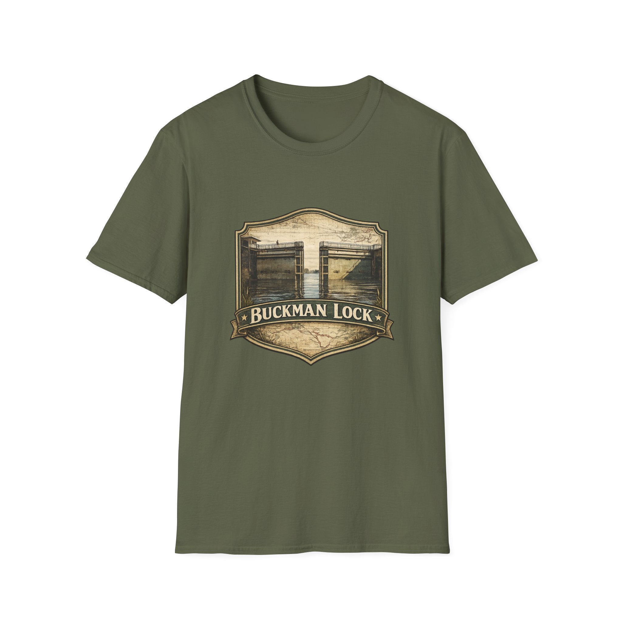 Buckman Lock- Retro Tee