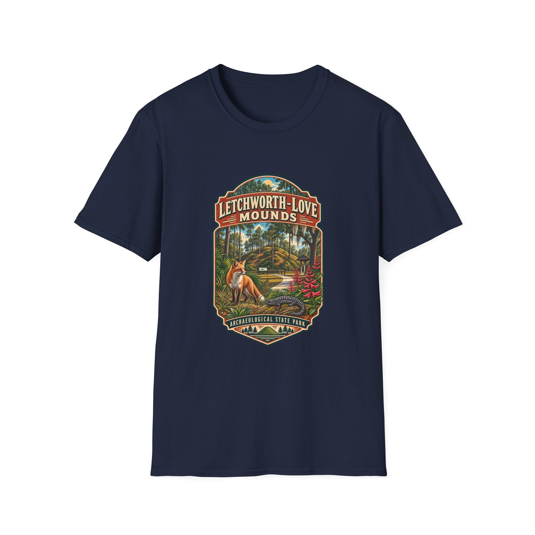 Letchworth-Love Mounds- Retro Tee