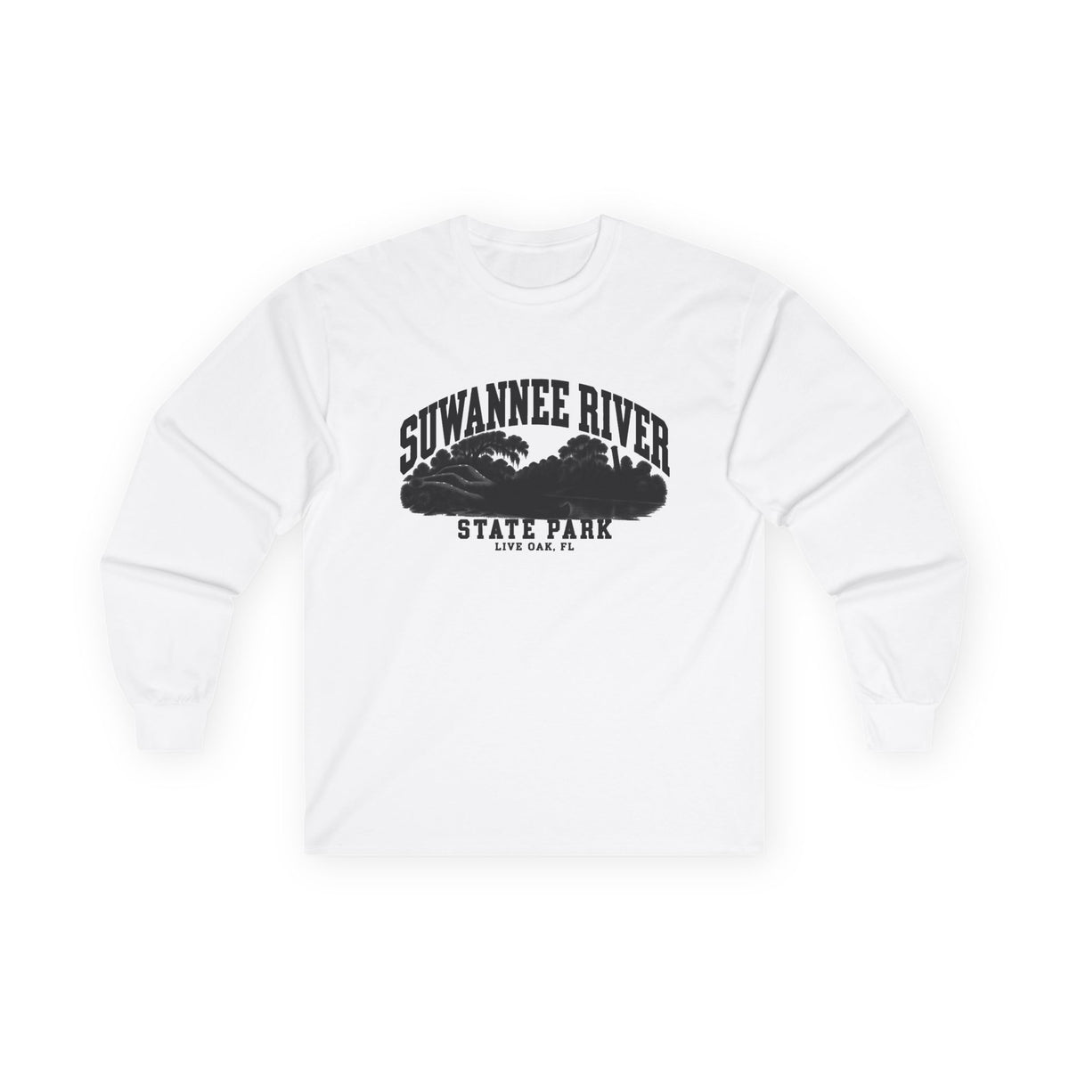 Suwannee River State Park Vintage Logo- Long Sleeve Tee
