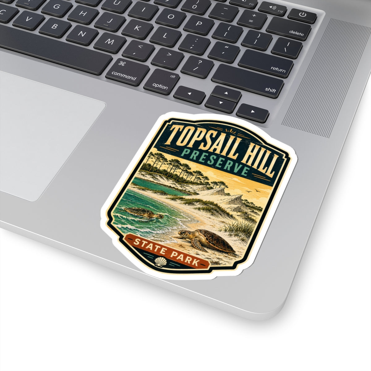 Topsail Hill Preserve State Park Sticker — Coastal Nature Travel Laptop Decal