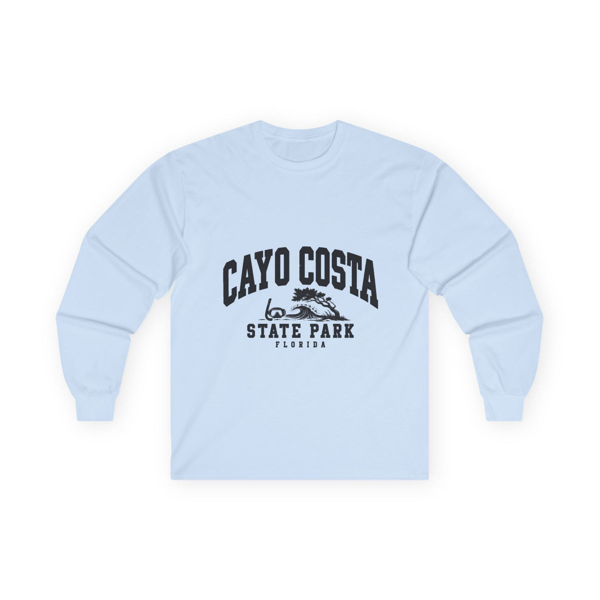 Cayo Costa State Park Vintage Logo- Long Sleeve Tee