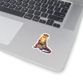 Colorful River Otter Kiss-Cut Sticker — 'Manatee Springs State Park' Vinyl Decal
