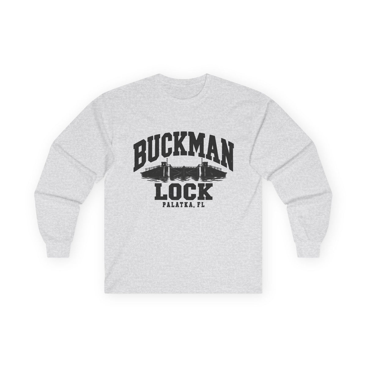 Buckman Lock Palatka Florida Vintage Sign- Destination Logo