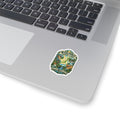 Cross Florida Greenway Sticker — Marjorie Harris Carr Trail Illustration