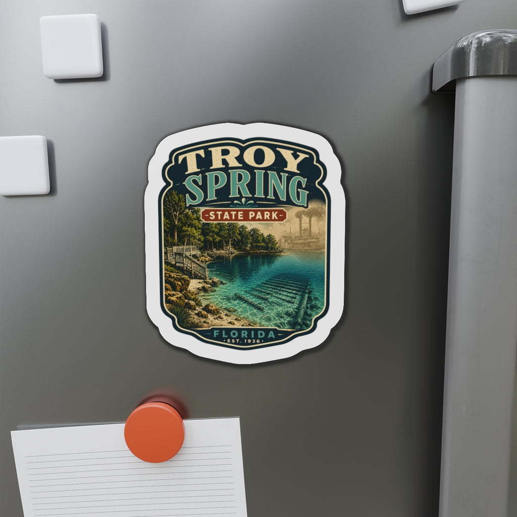 Troy Spring- Die-Cut Magnet