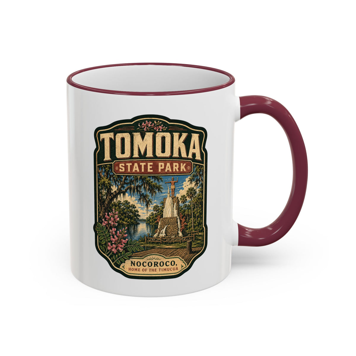 Tomoka State Park Accent Rim & Handle 11oz/15oz