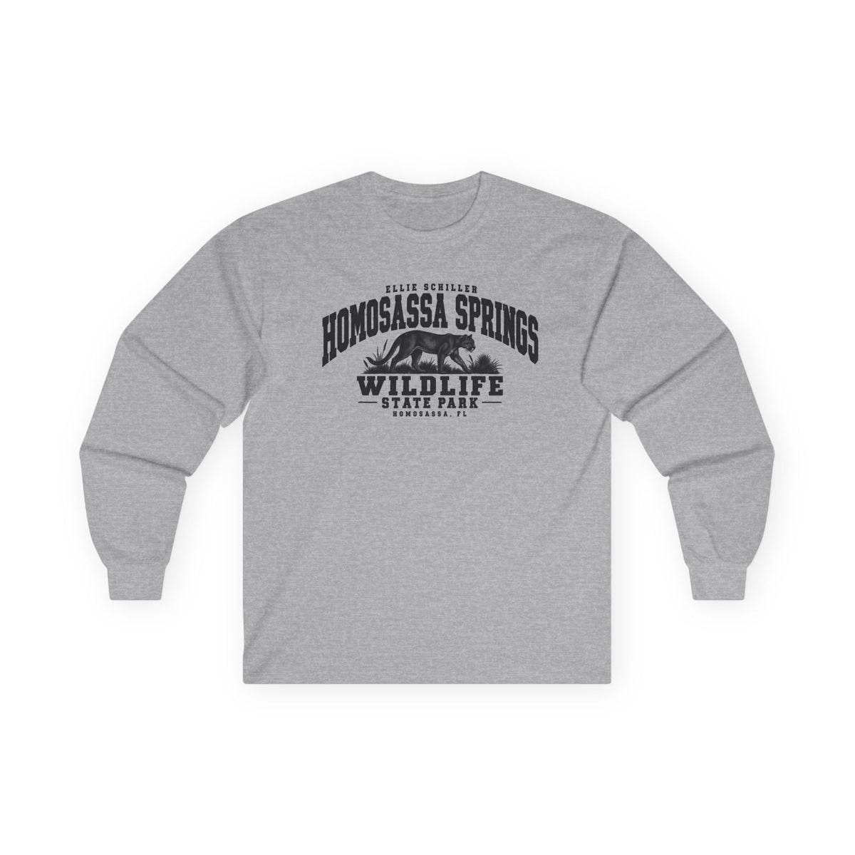Homosassa Springs Wildlife State Park Logo- Long Sleeve Tee