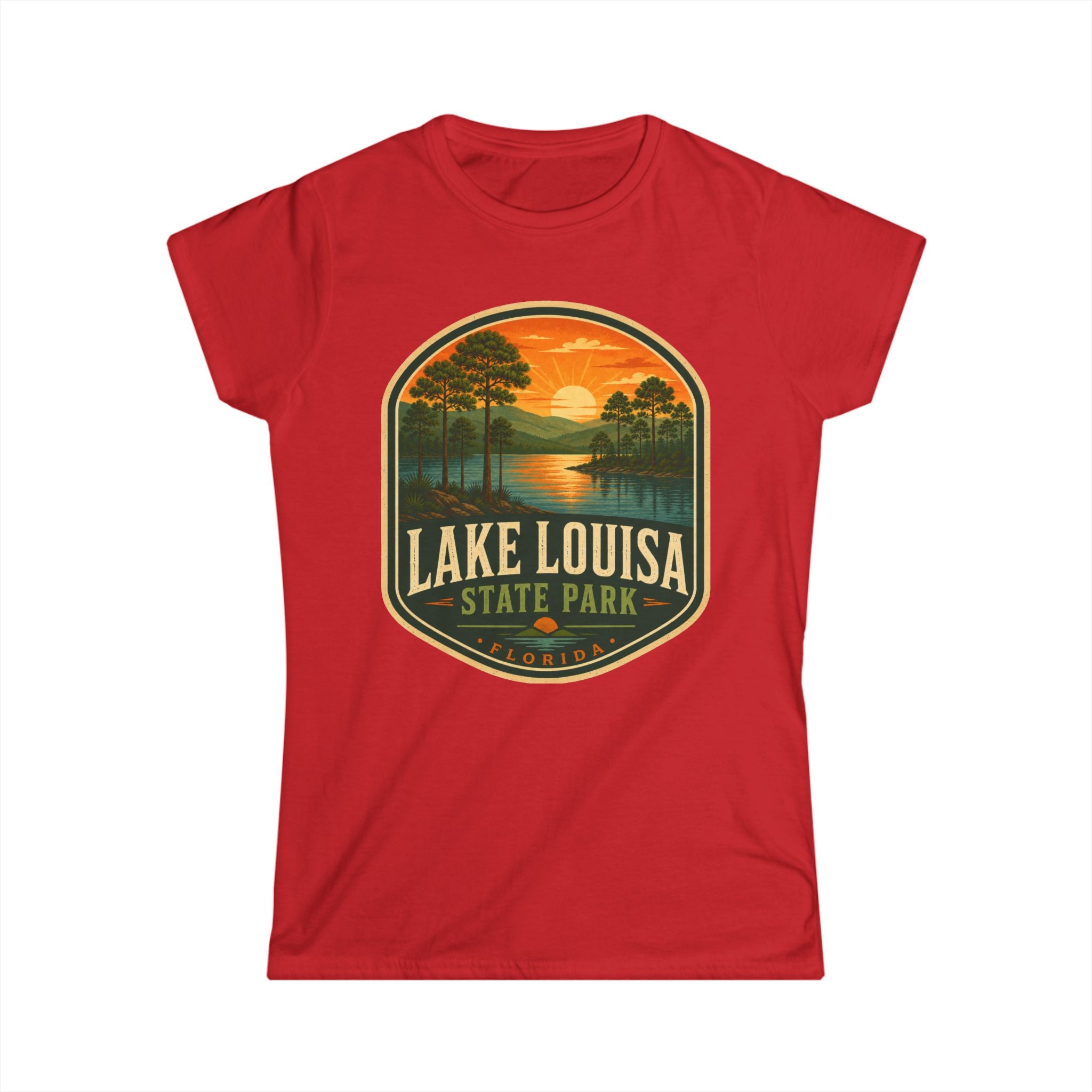 Lake Louisa- Vintage Sunset Tee