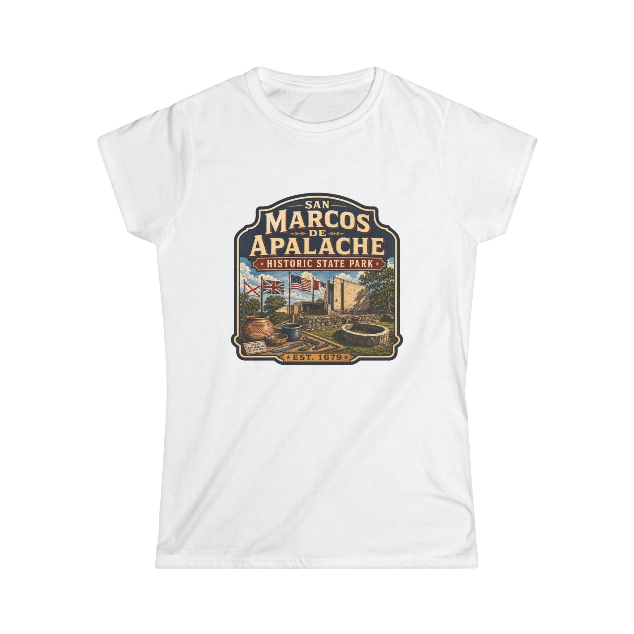 San Marcos de Apalache- Vintage Tee