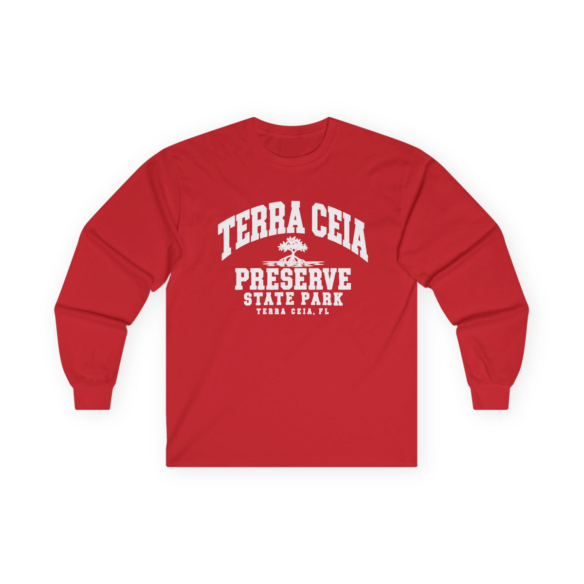 Terra Ceia Preserve State Park Logo- Long Sleeve Tee