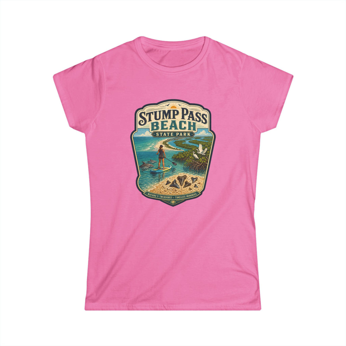 Stump Pass Beach- Vintage Tee