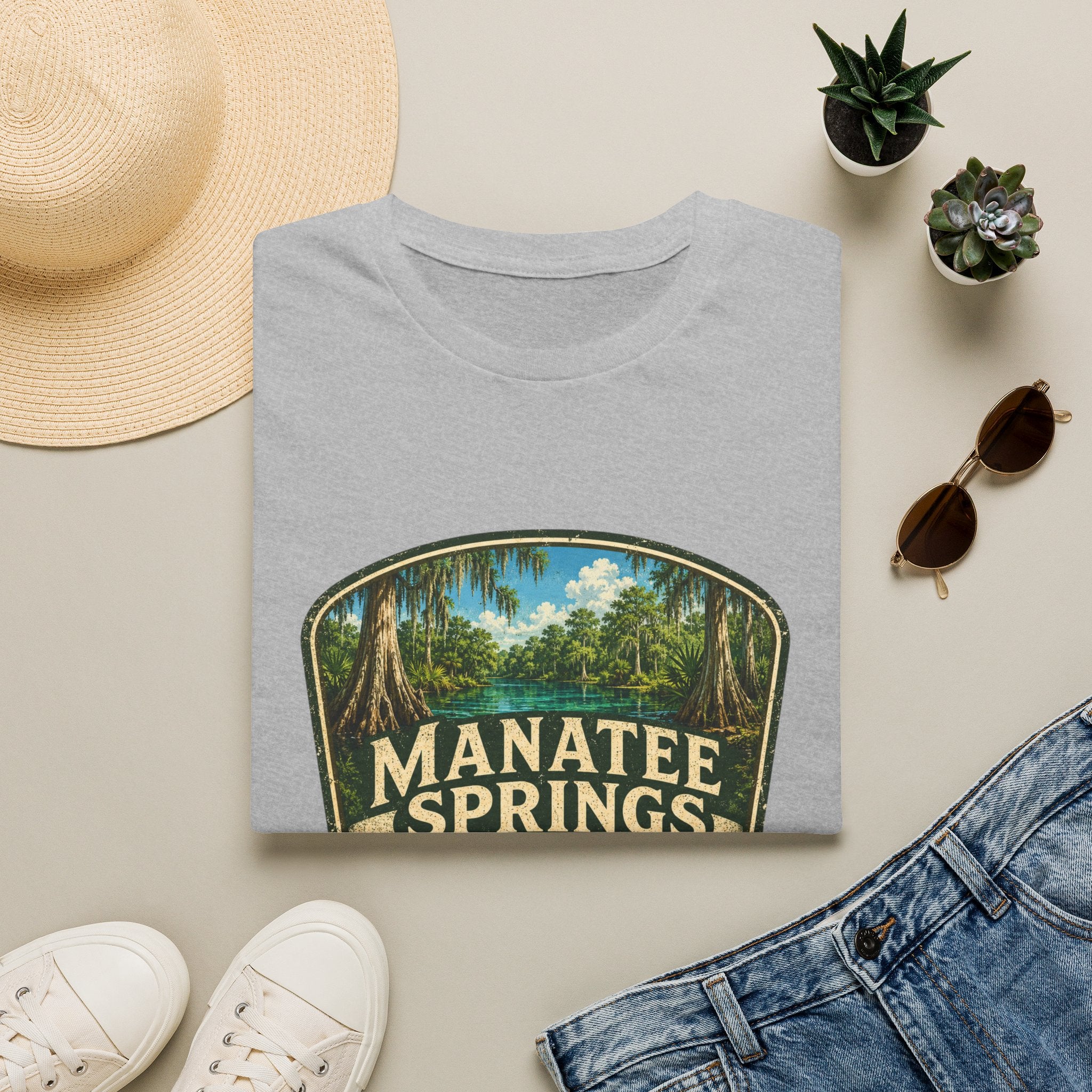 Manatee Springs — Retro Tee