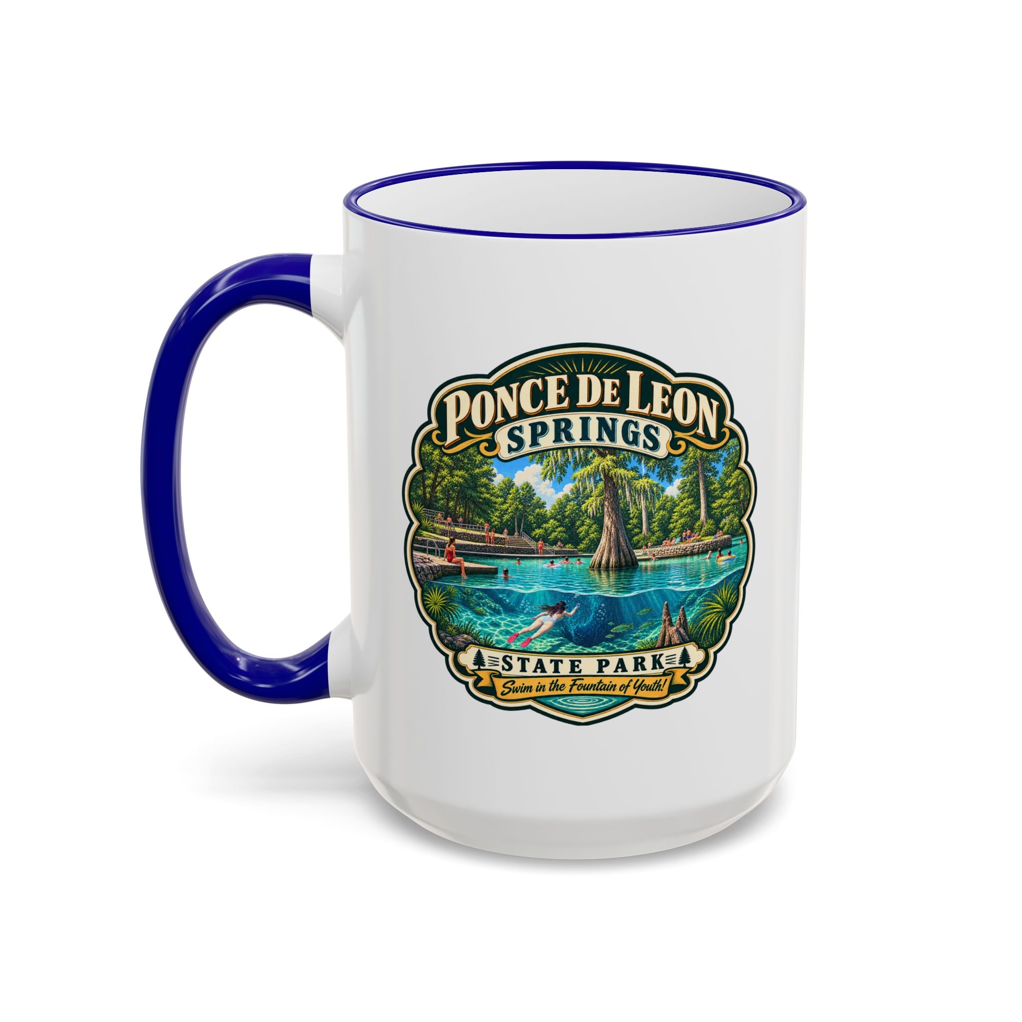 Ponce De Leon Accent Rim & Handle 11oz/15oz