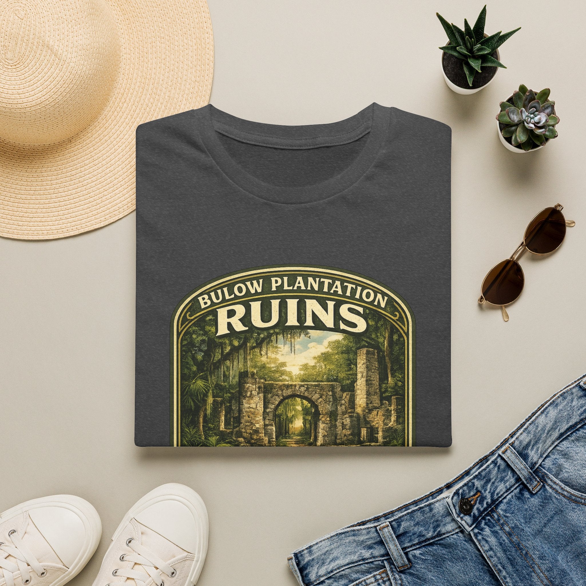 Bulow Plantation Ruins — Retro Tee