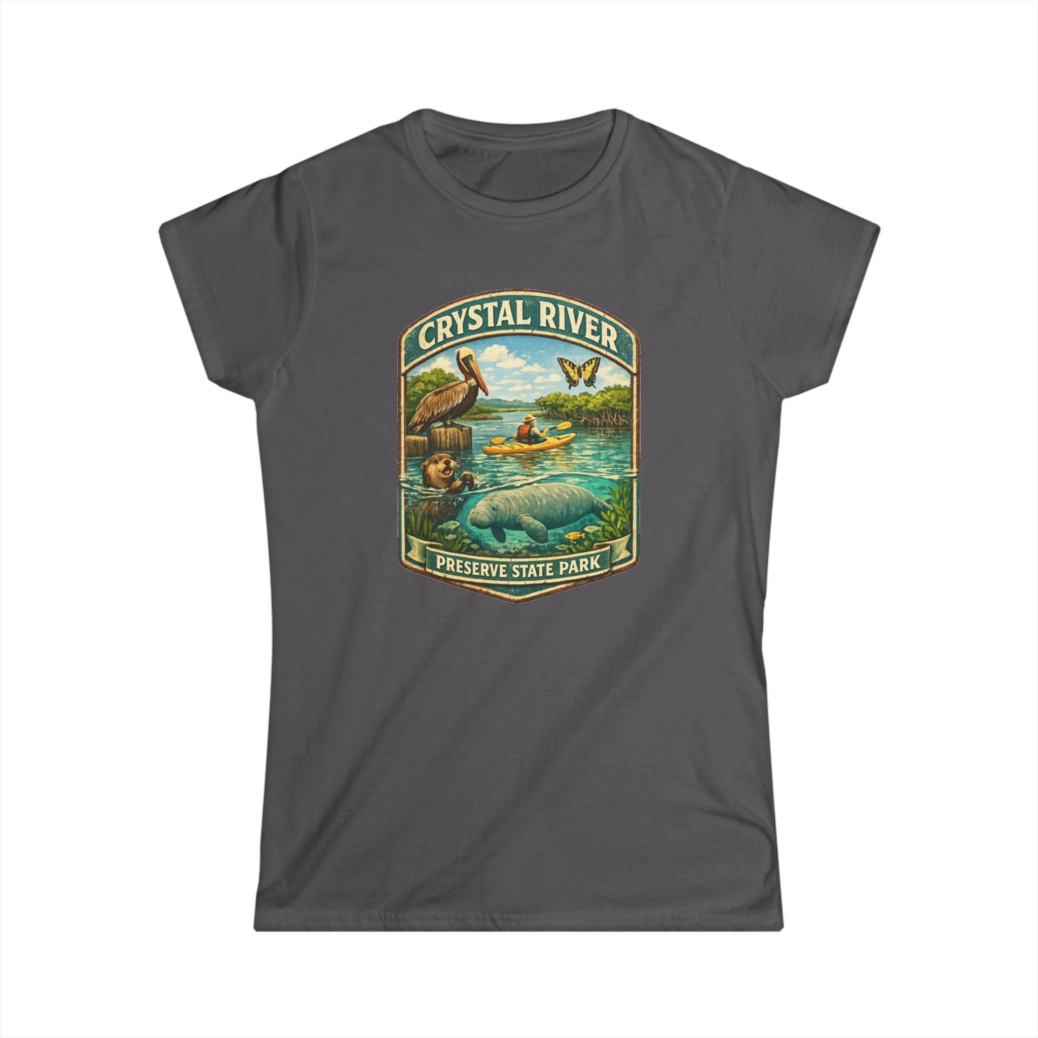 Crystal River Preserve- Vintage Tee