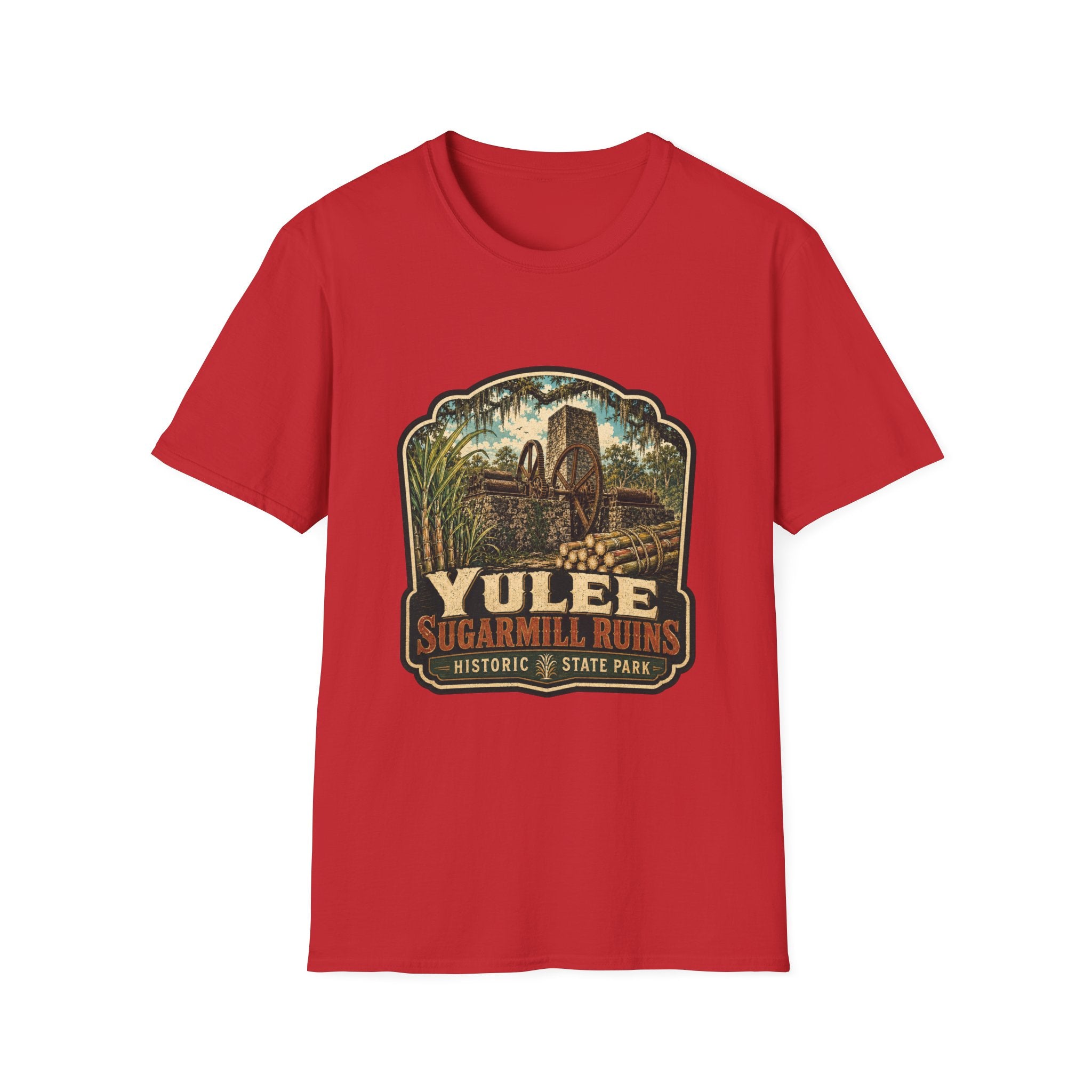 Yulee Sugar Mill — Retro Tee