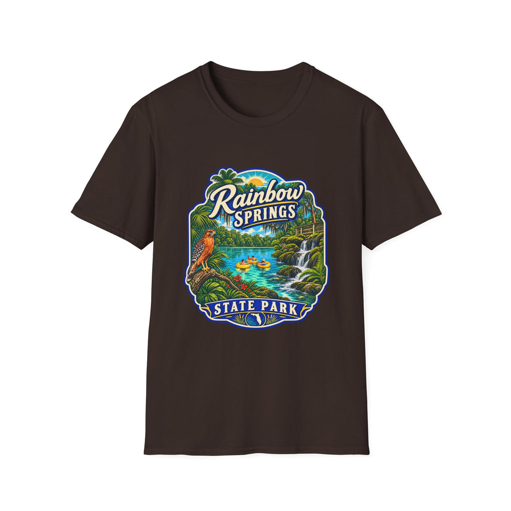 Rainbow Springs- Retro Tee