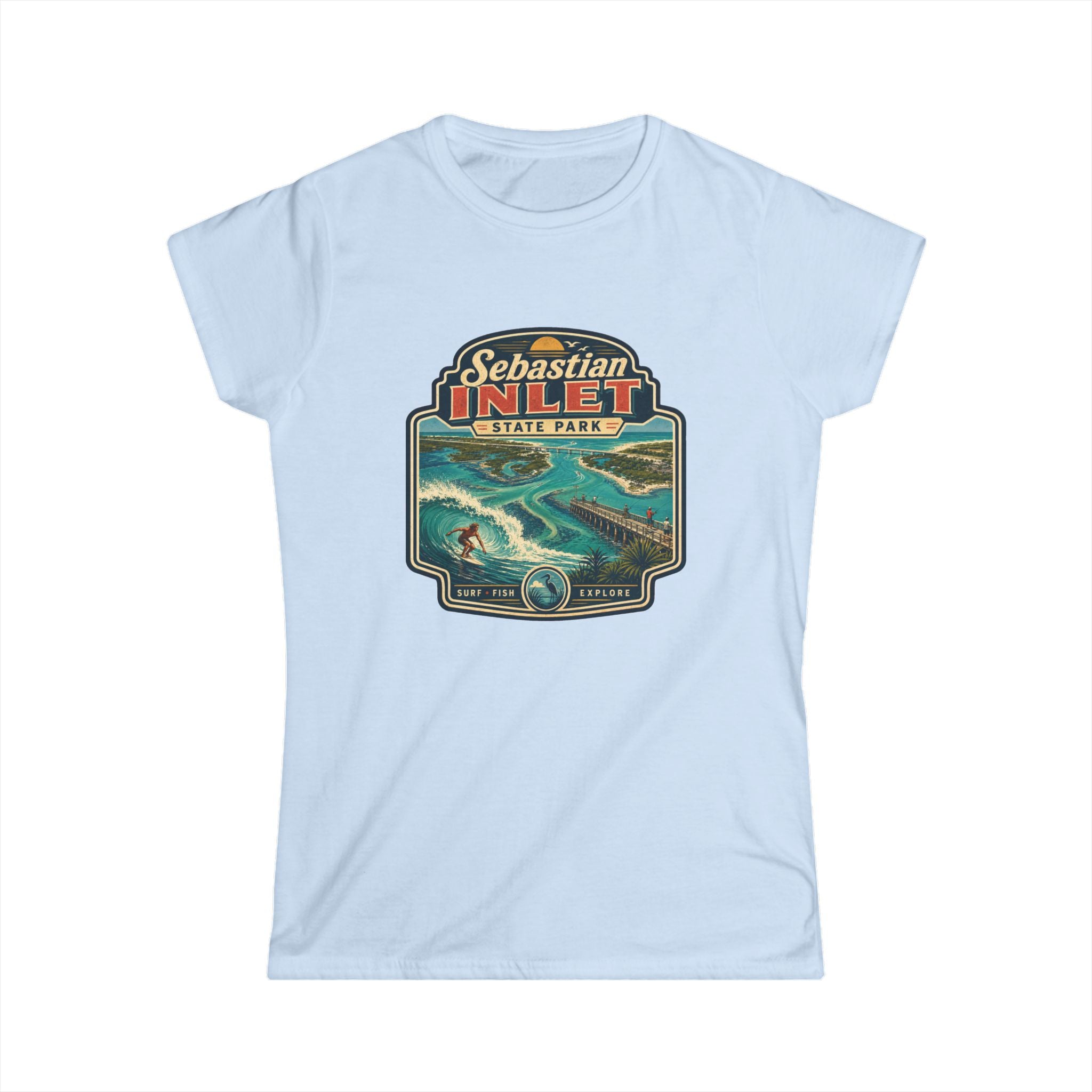 Sebastian Inlet- Vintage Tee
