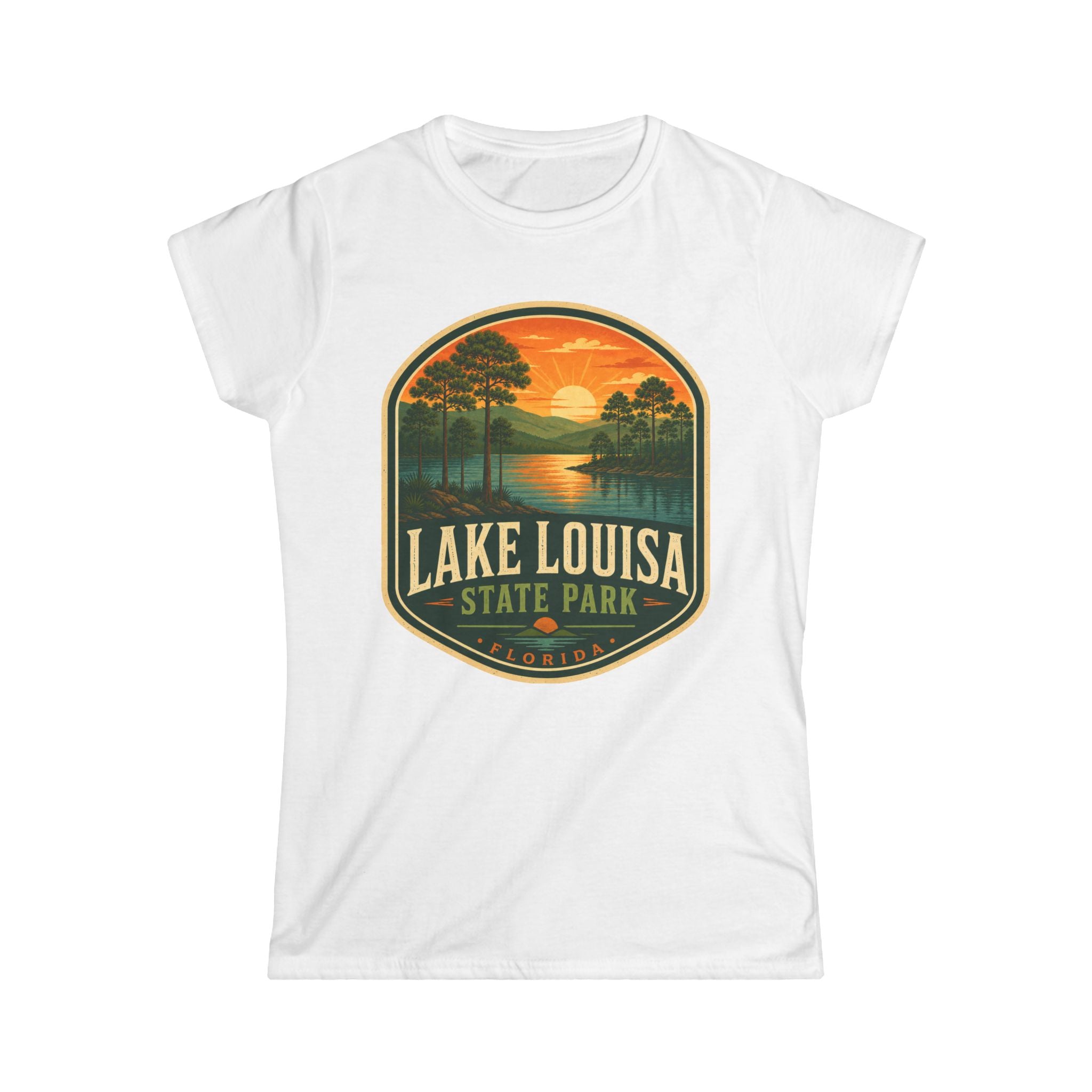 Lake Louisa- Vintage Sunset Tee