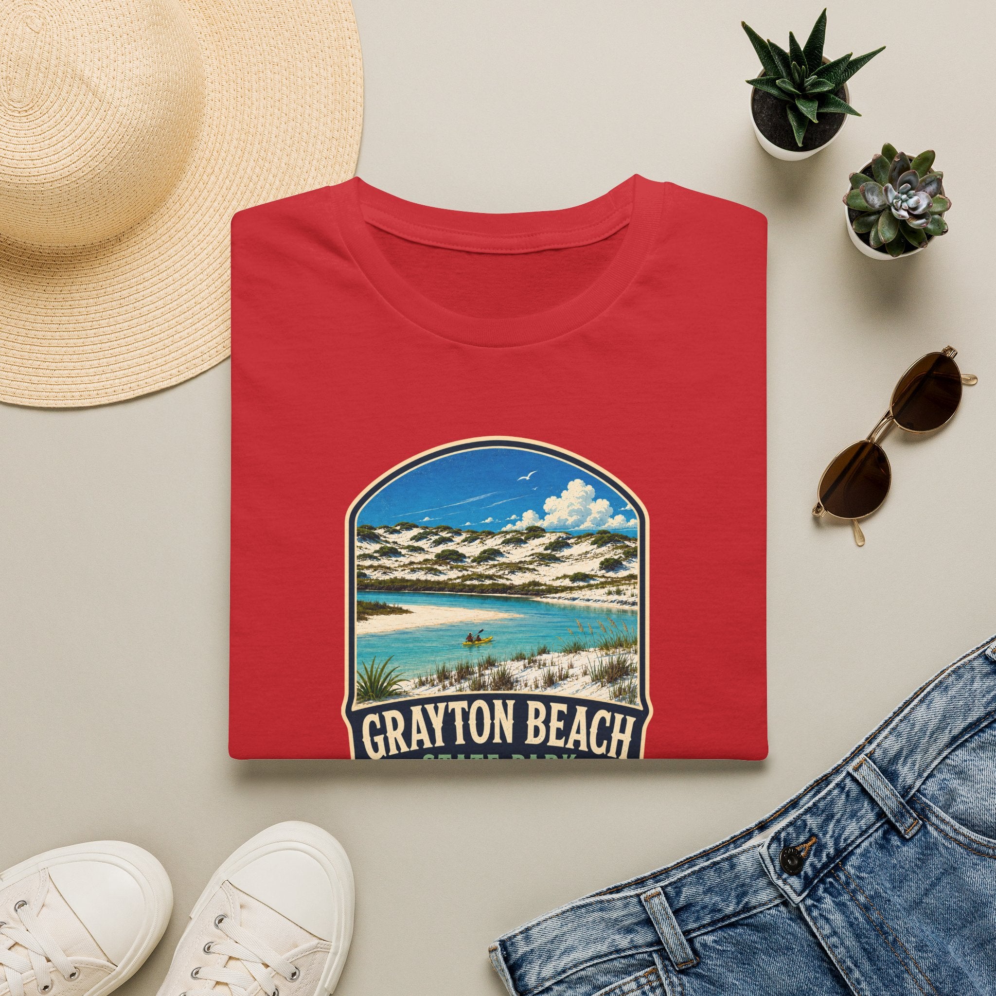 Grayton Beach — Retro Tee