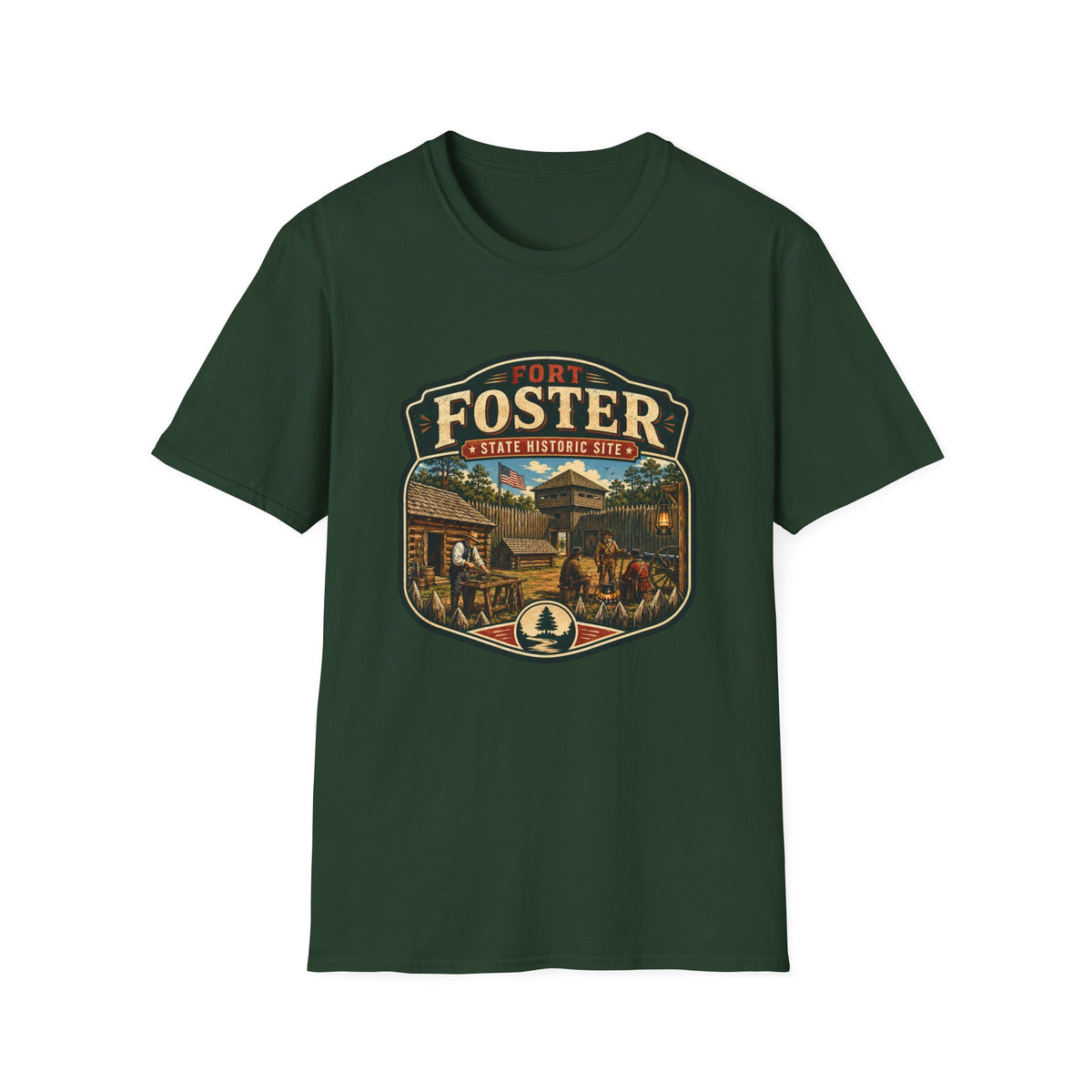 Fort Foster — Retro Tee