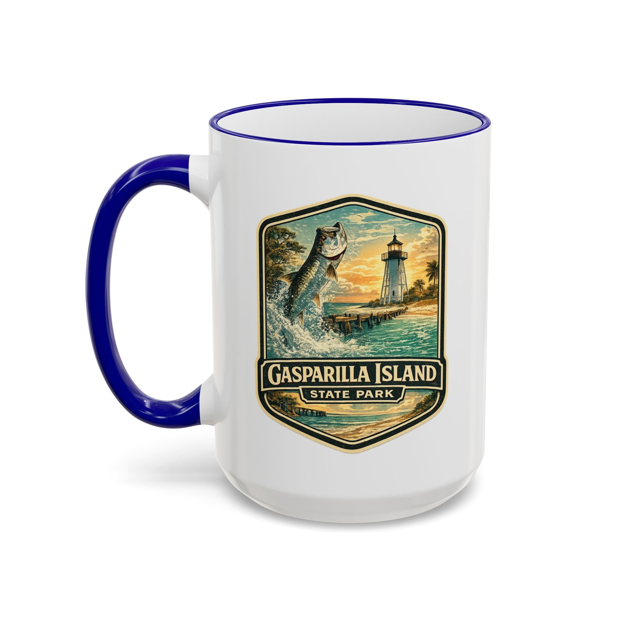 Gasparilla Island Accent Rim & Handle 11oz/15oz