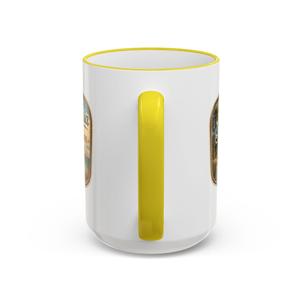 Anastasia Vintage Mug — Accent Rim & Handle 11oz/15oz