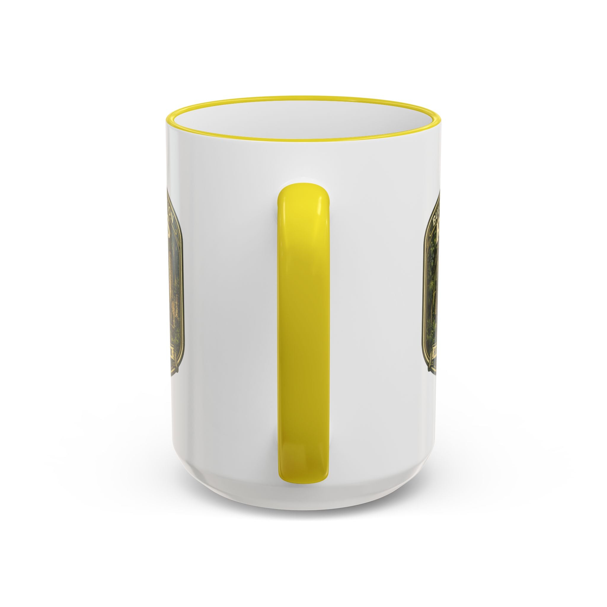 Bulow Ruins Vintage Mug — Accent Rim & Handle 11oz/15oz