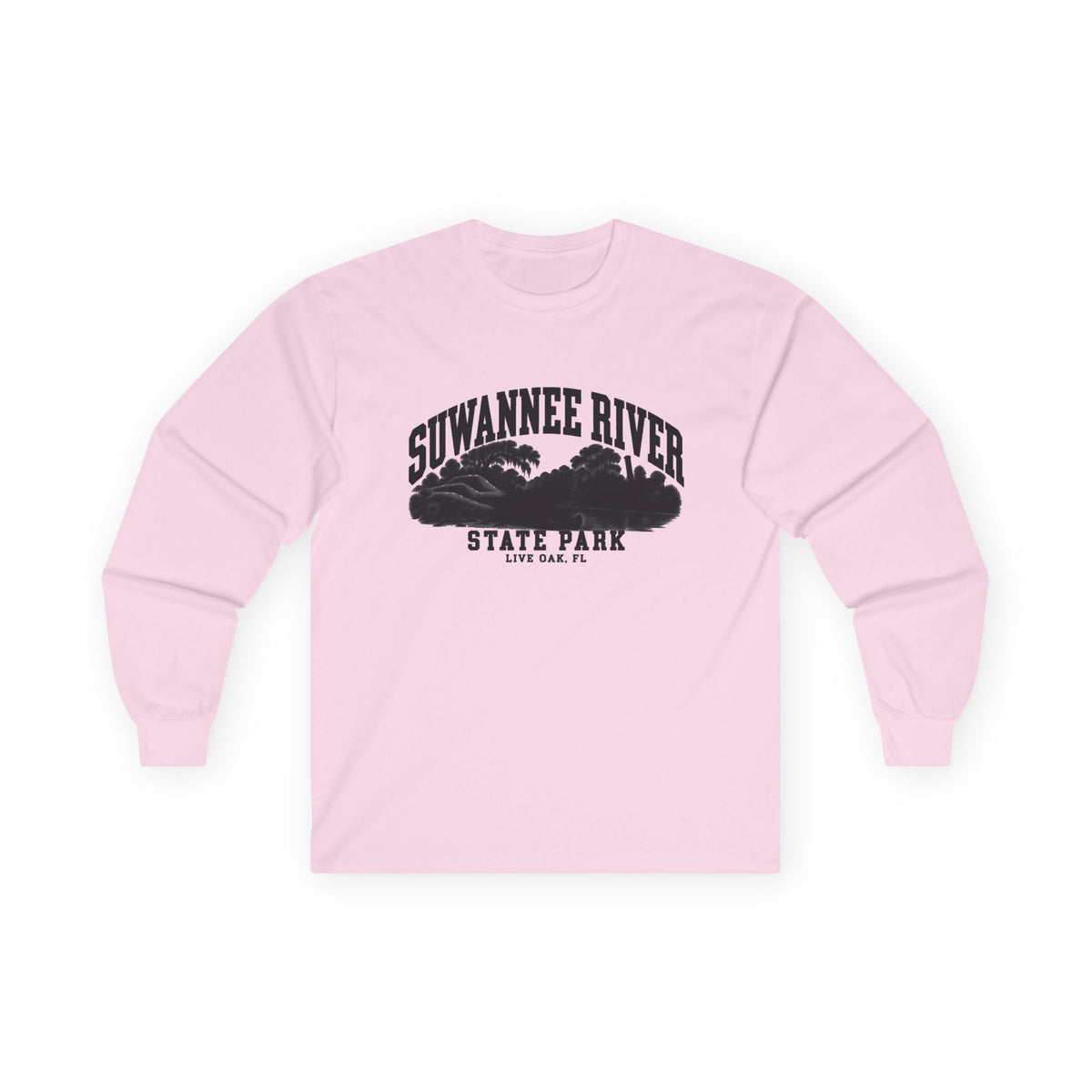 Suwannee River State Park Vintage Logo- Long Sleeve Tee