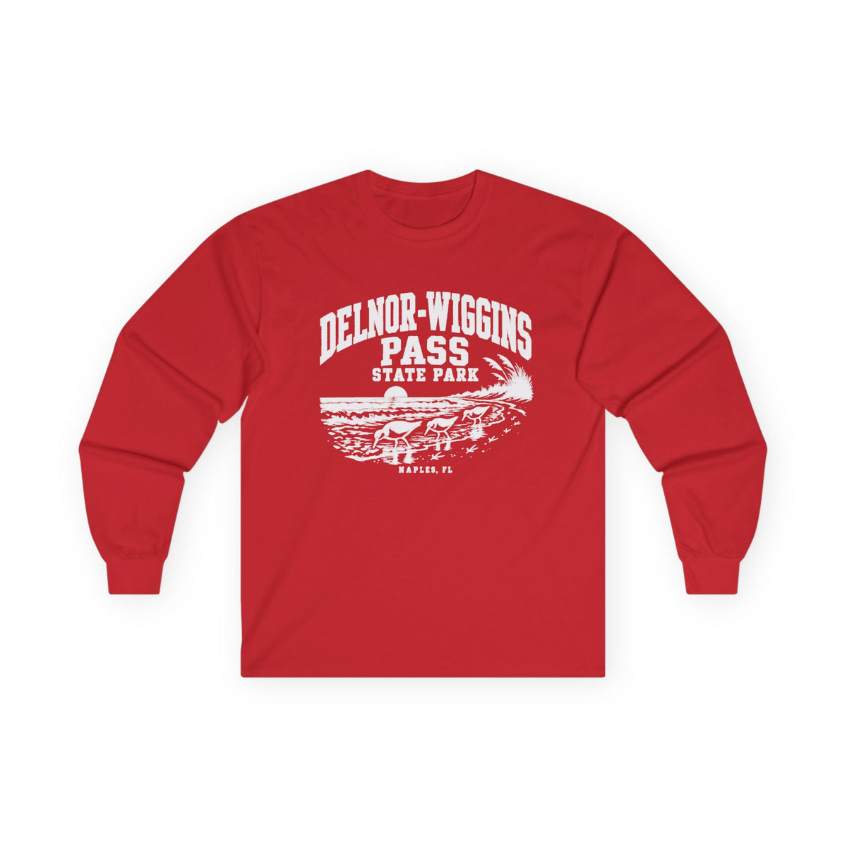 Delnor-Wiggins Pass- Long Sleeve Tee