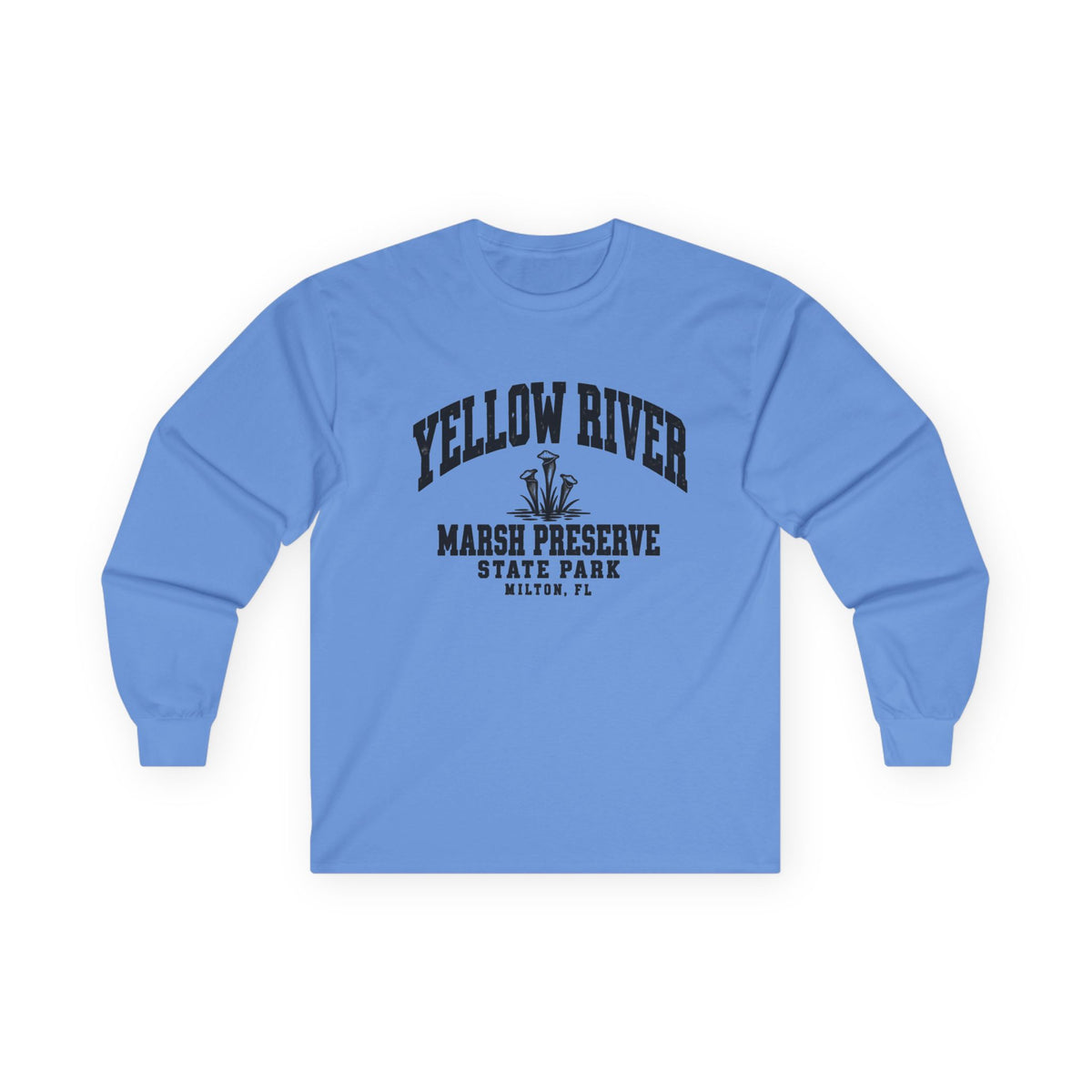 Yellow River Marsh Preserve State Park Logo- Long Sleeve Tee