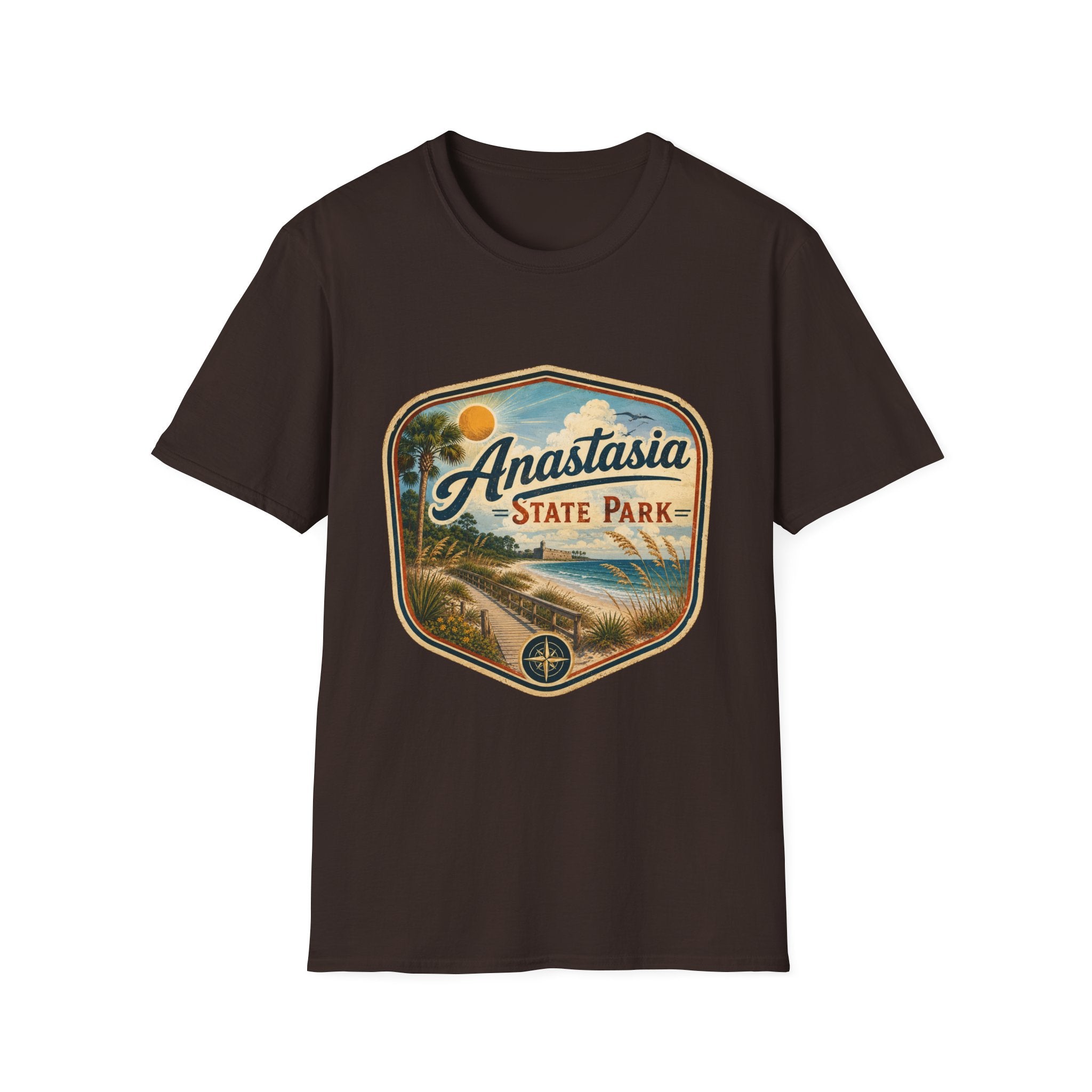 Anastasia State Park — Retro Beach Park Tee