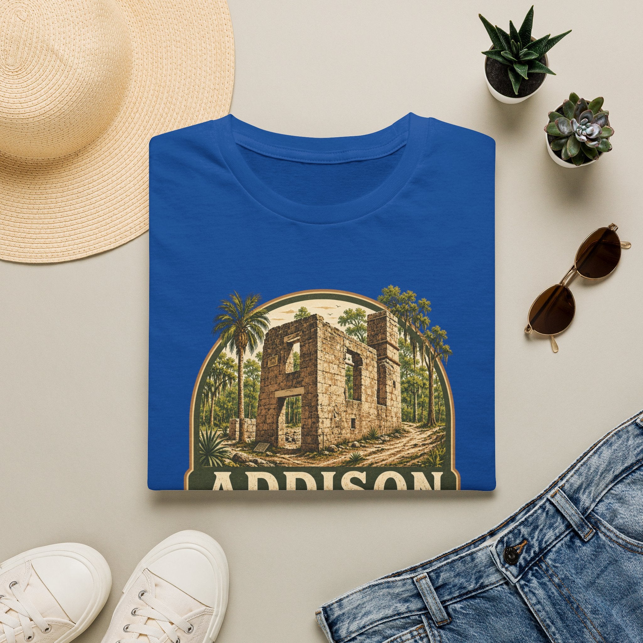 Addison Blockhouse — Retro Tee