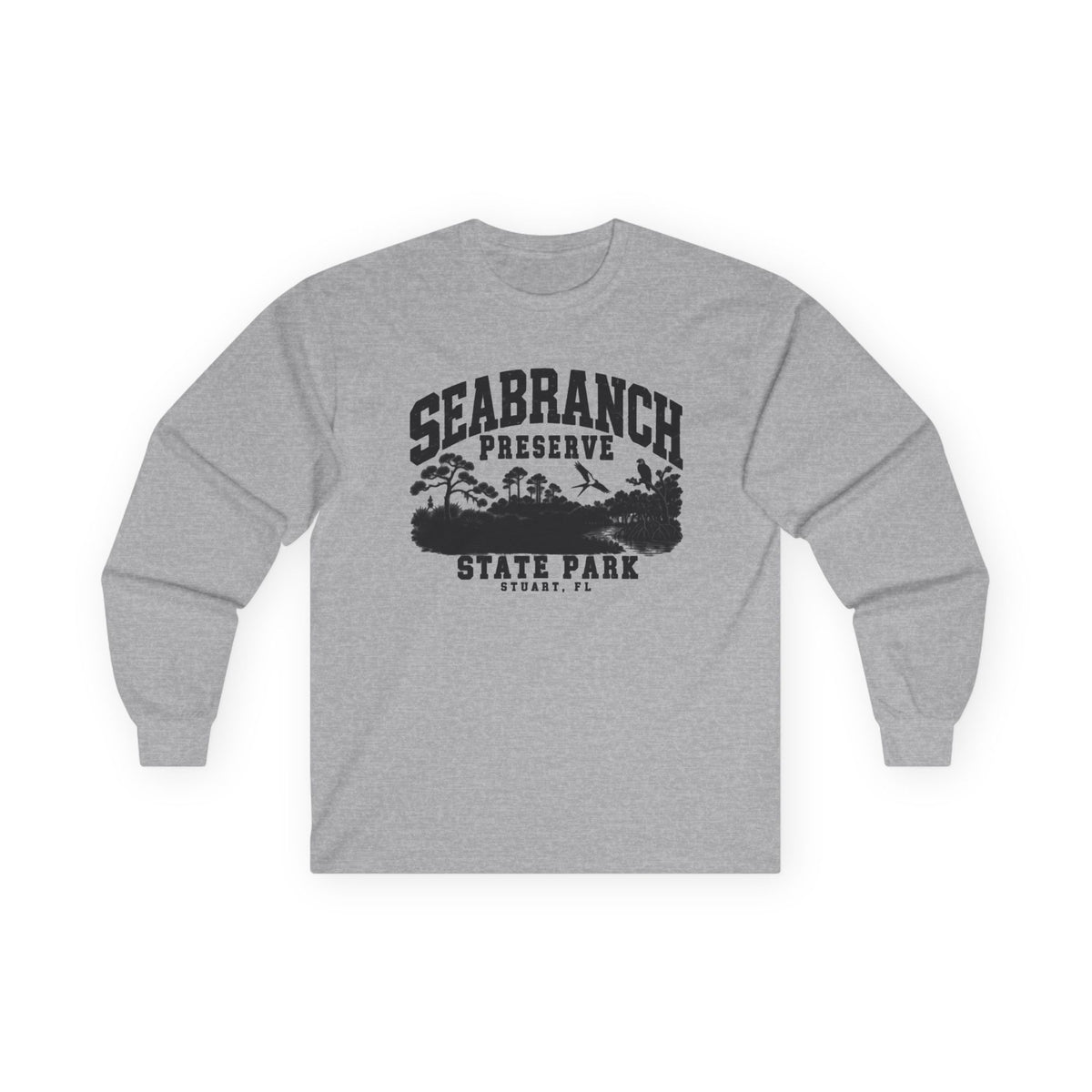Seabrach Preserve State Park- Long Sleeve Tee